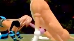 Мультфильм зоо большая собака ебет развратную зоофилку в рот порно видео